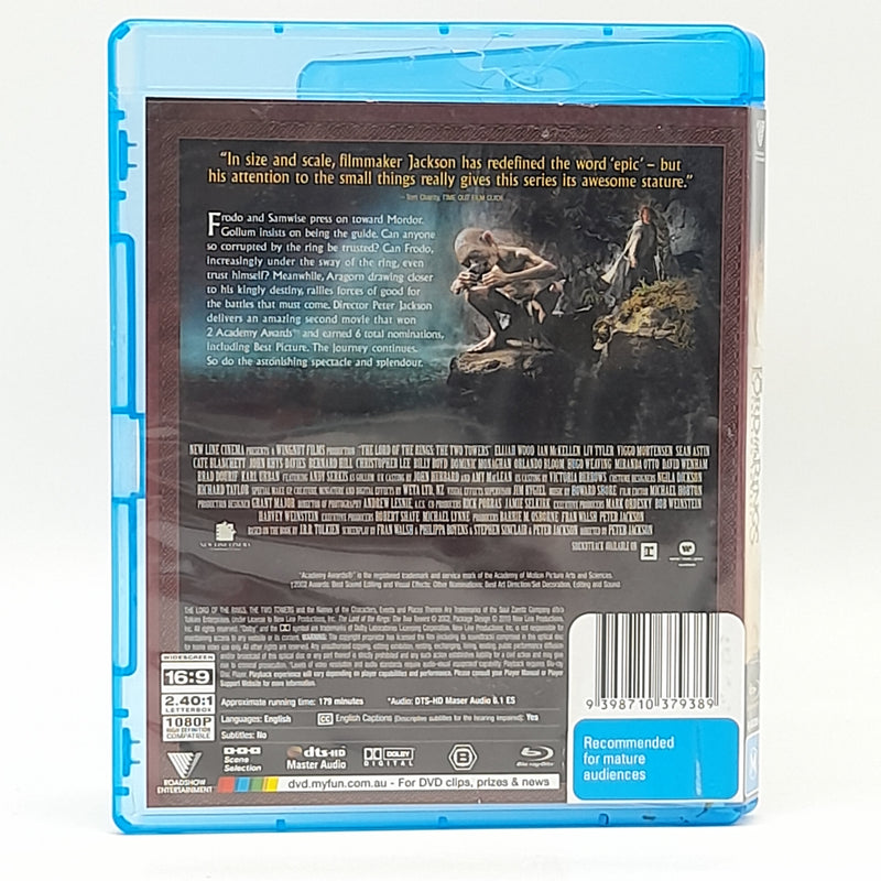 The Lord Of The Rings: The Two Towers - Blu-ray