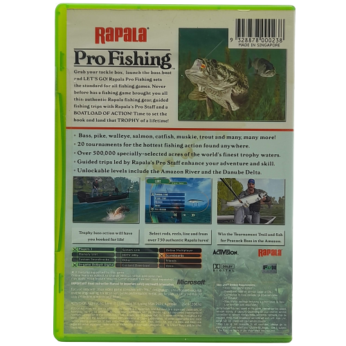 Rapala: Pro Fishing - Xbox Original