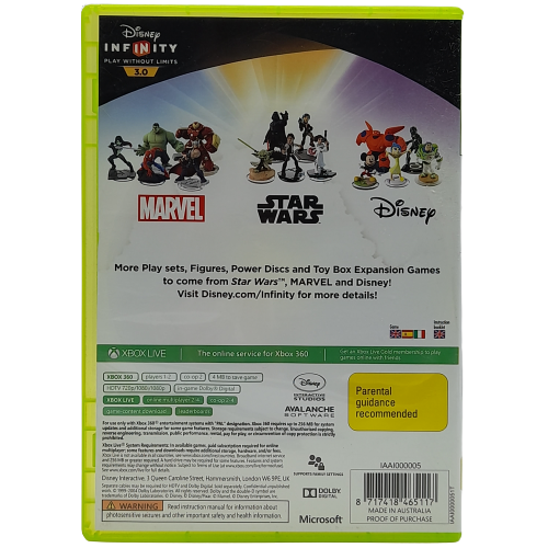 Disney Infinity Play Without Limits 3.0  - Xbox 360