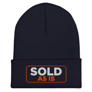 “Sold As Is” Cuffed Beanie